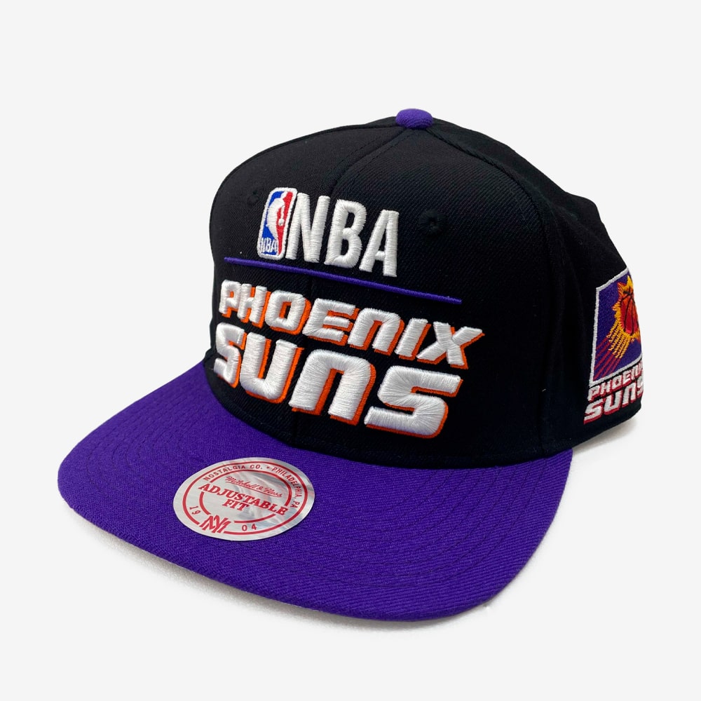 Phoenix Suns NBA Media 2 Tone Snapback, Black/Purple#66375