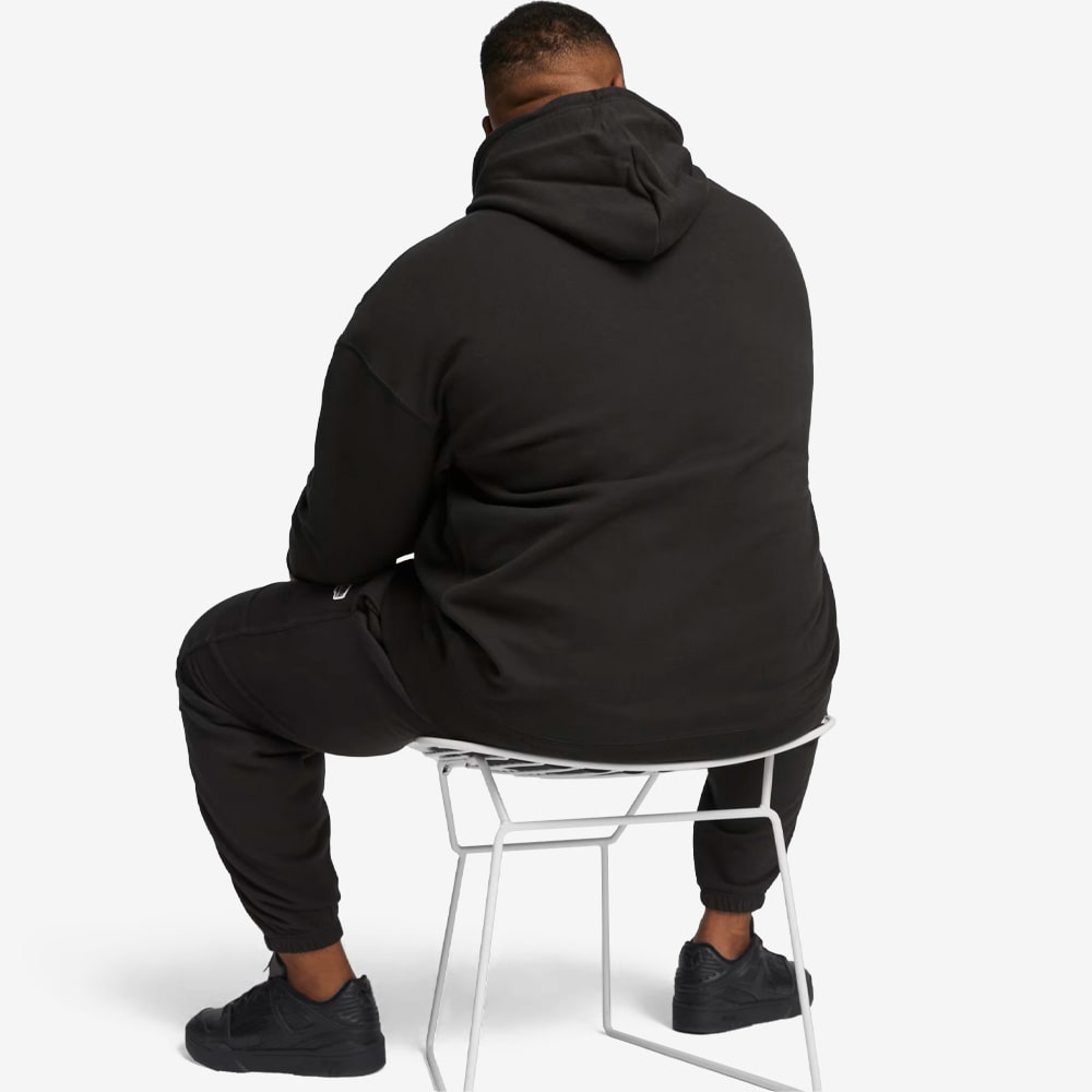 Downtown Logo Hoodie, Black#96602