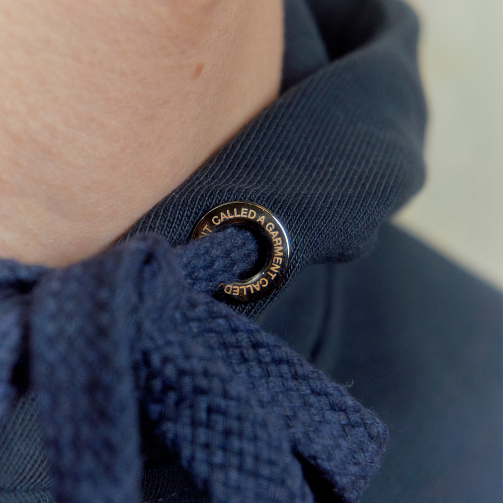Snail Clash Hoodie, Navy#114972