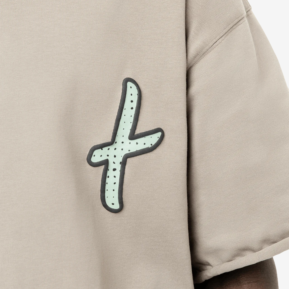 "Unprocessed" T-Shirt, Brown#112762