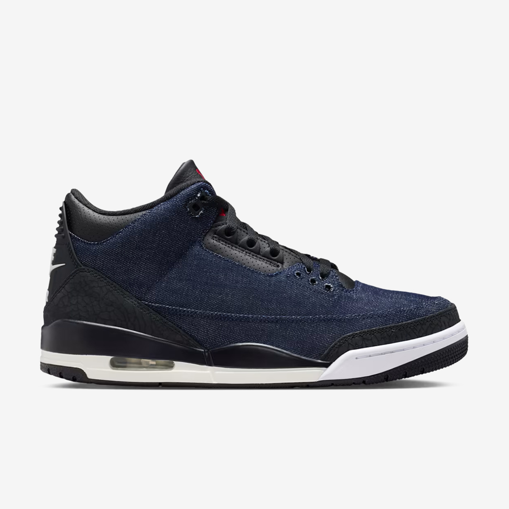 Levi's x AJ 3 Retro SP, Indigo and Gym Red#115909