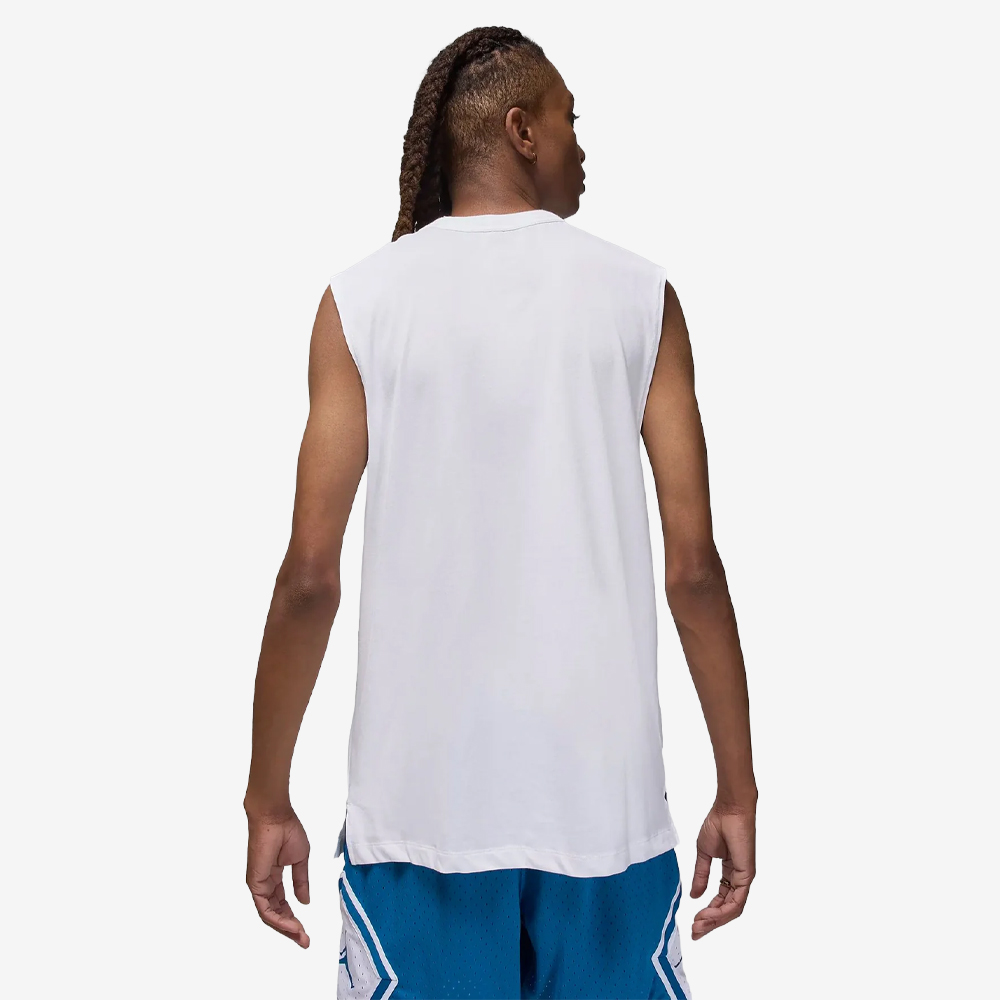 Sport Dri-FIT Sleeveless Top, White/Black#113925