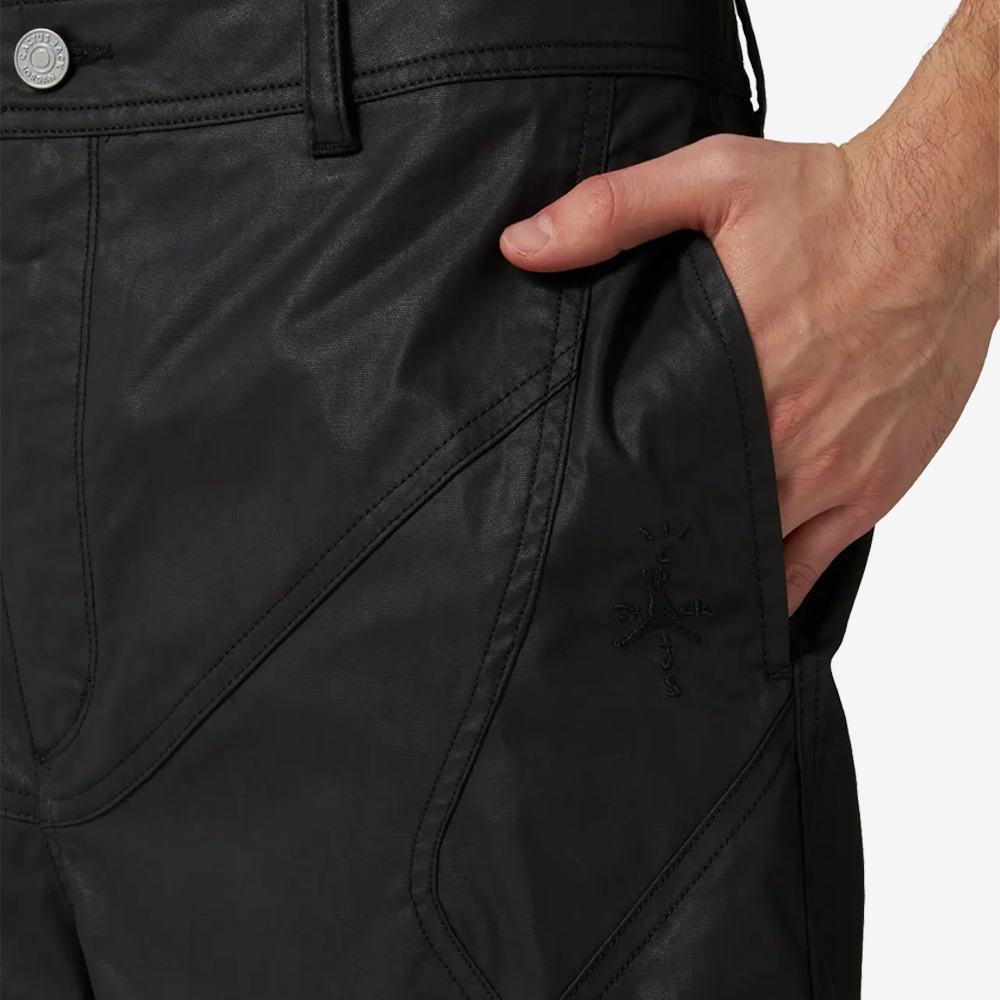 Air Jordan x Travis Scott Waxed Shorts, Black