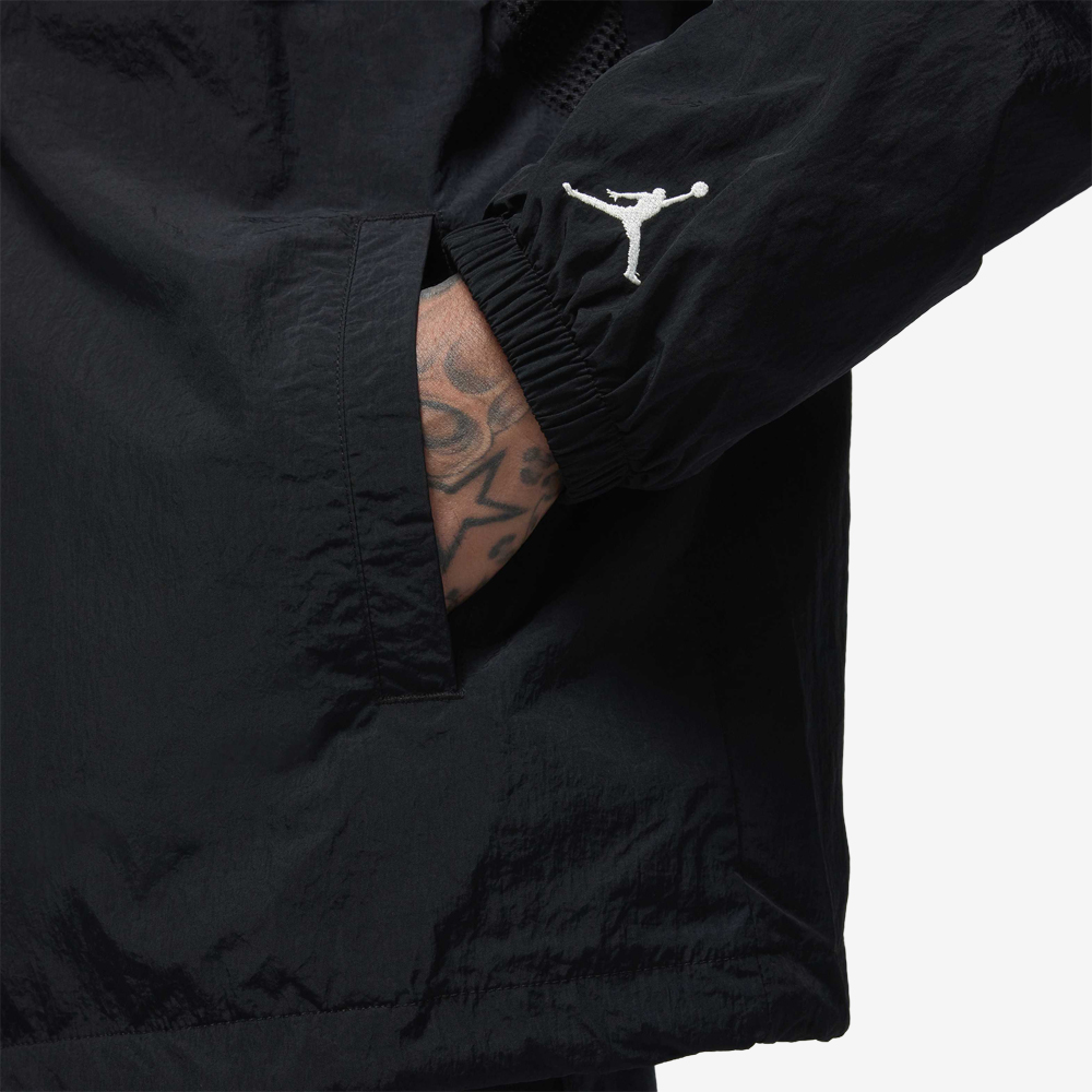 Essentials Coaches Jacket, Black/Sail#110934