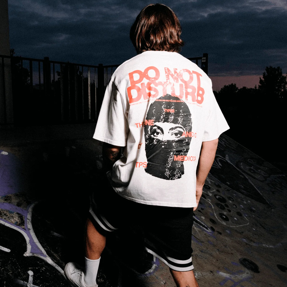 "Do Not Disturb" T-Shirt, Milk#112716