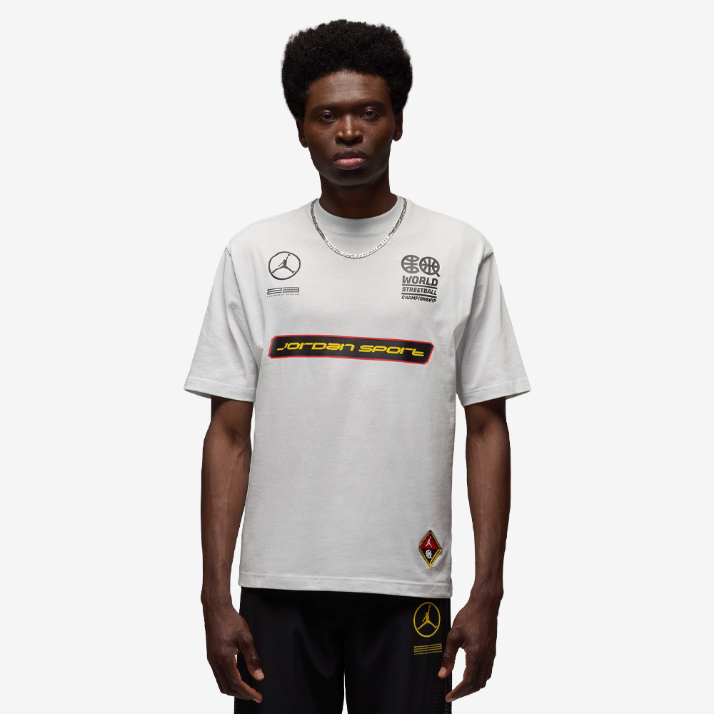 Quai 54 Sport T-Shirt, Summit White/Chile Red#113903