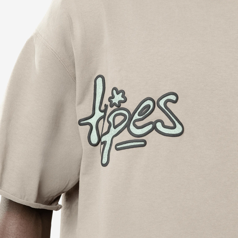 "Unprocessed" T-Shirt, Brown#112761