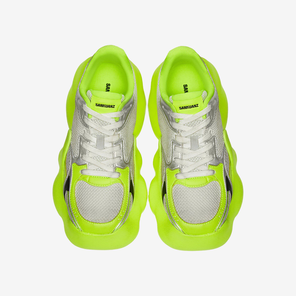 Bumpy Sneakers, Acid Green#112957