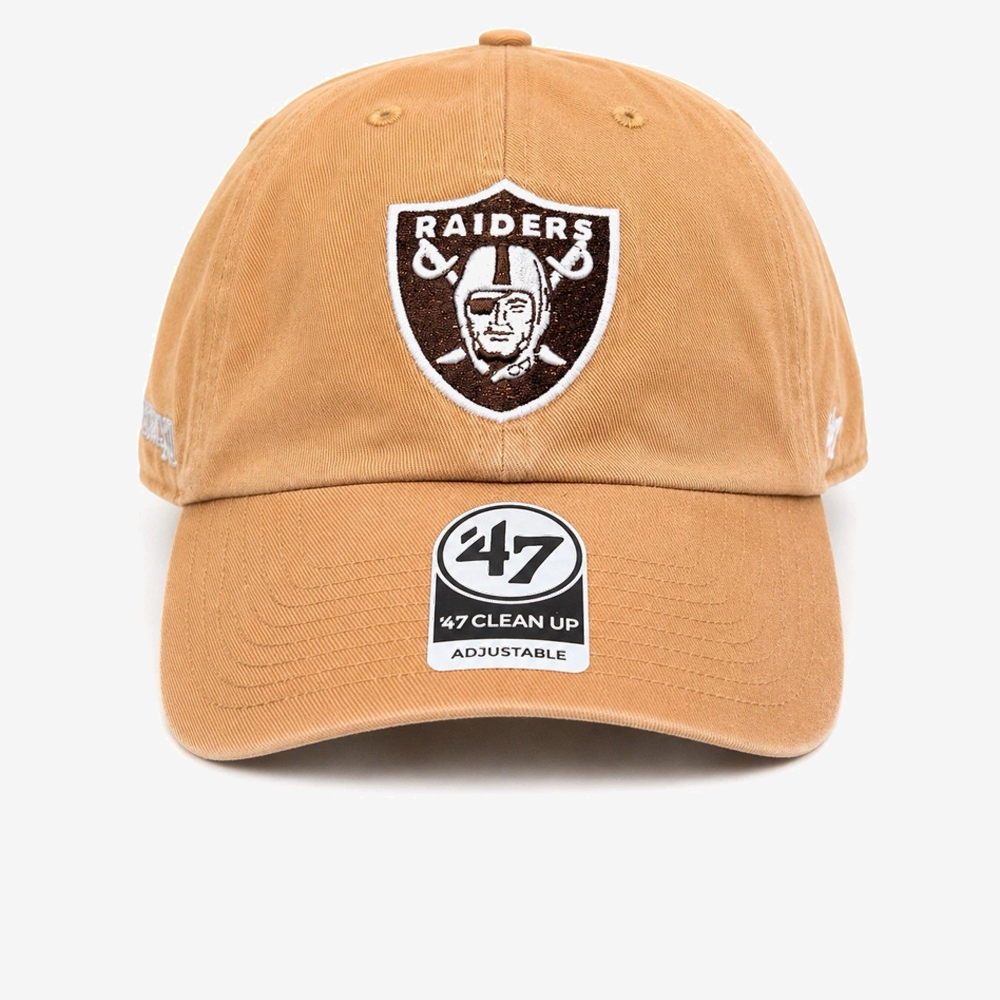 Las Vegas Raiders NFL Double Under Clean Up, Camel 
