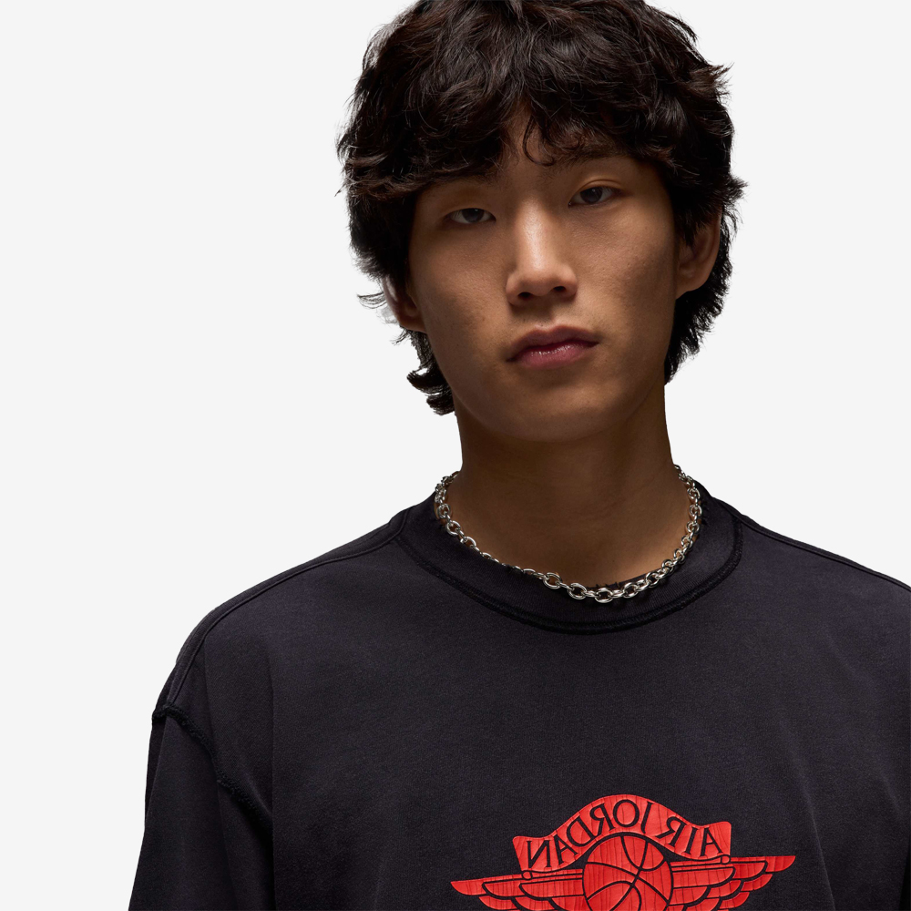 Jordan Rare Air T-Shirt, Black/Chile Red#110432
