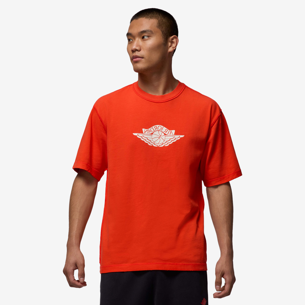 Jordan Rare Air T-Shirt, Chile Red/Sail
