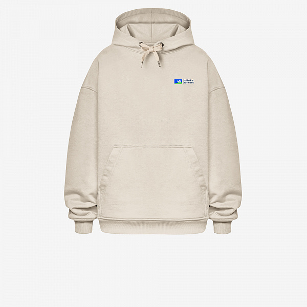 Logo Mess Hoodie, Beige