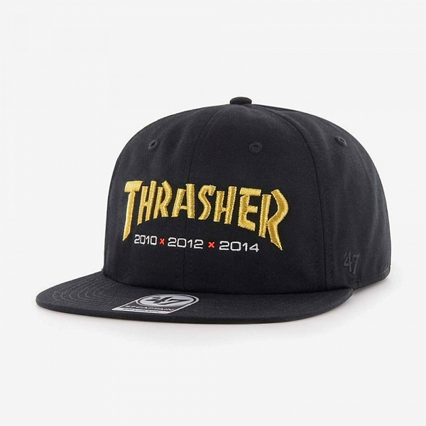 Thrasher x San Francisco Giants Goldmerrow Captain, Black/Gold