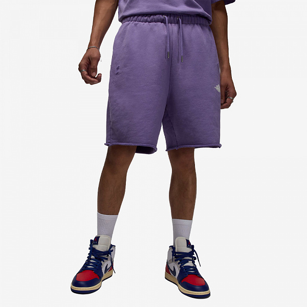 Jordan Rare Air French Terry Shorts, Purple Earth/Sail