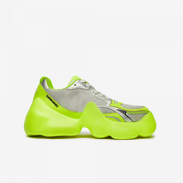 Bumpy Sneakers, Acid Green
