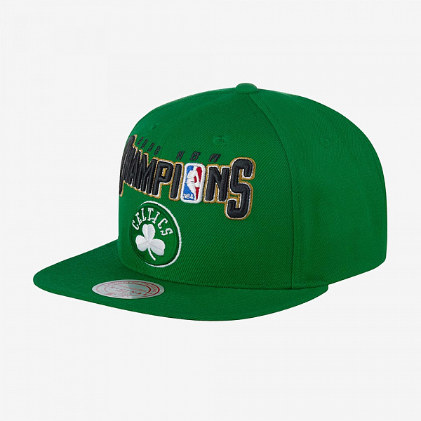 Boston Celtics NBA 2008 Champs Snapback, Green/Black