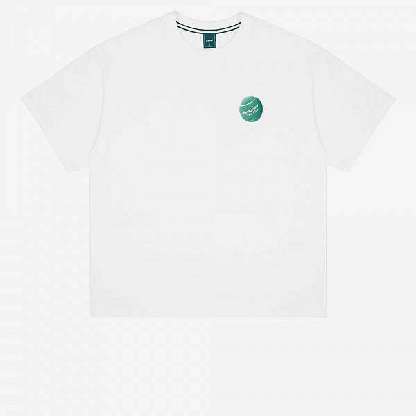 Padel Club T-Shirt, White/Green