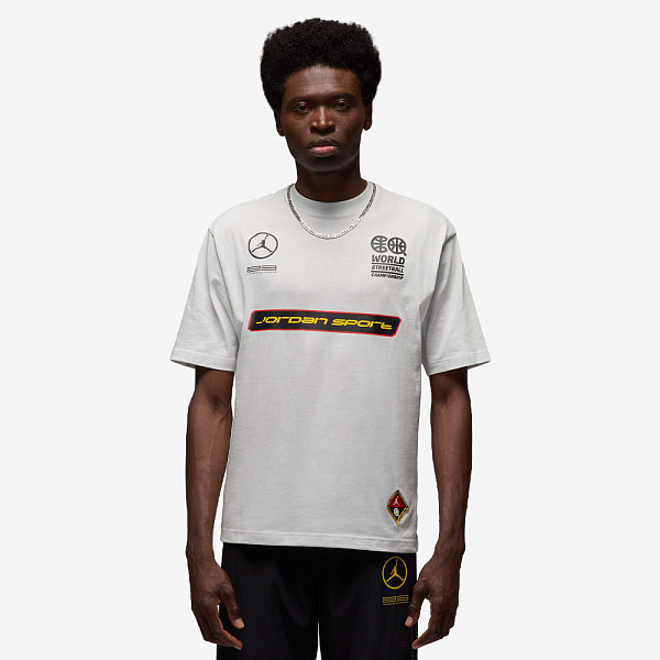 Quai 54 Sport T-Shirt, Summit White/Chile Red