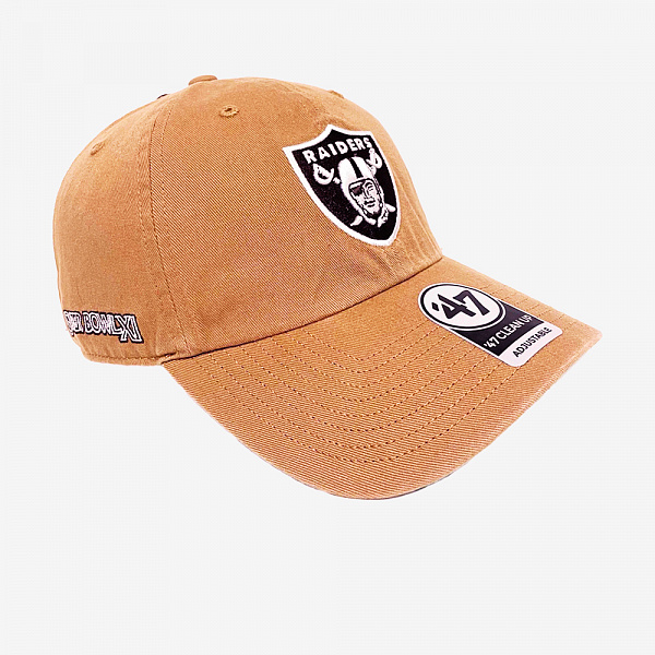 Las Vegas Raiders NFL Double Under Clean Up, Camel 